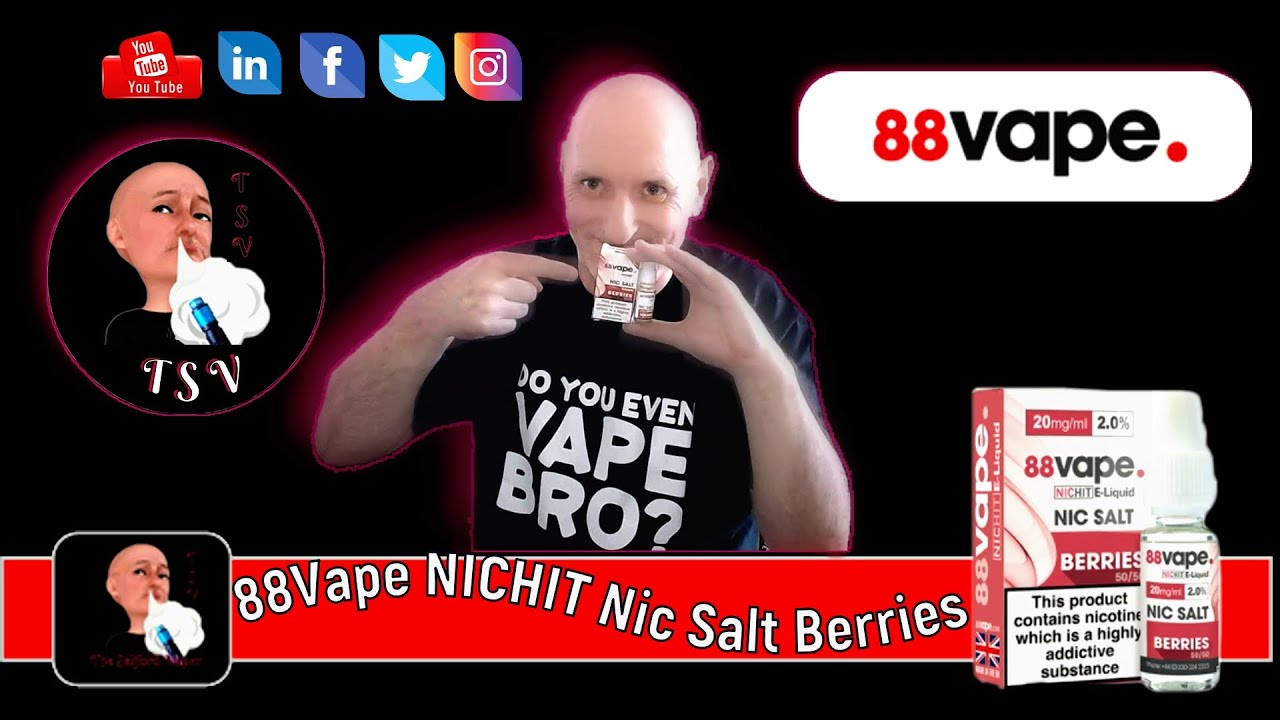 88Vape NICHIT Nic Salt Berries
