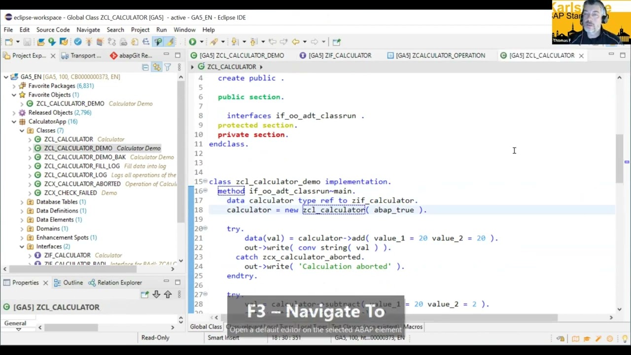 ABAP in Eclipse - Tips & Tricks
