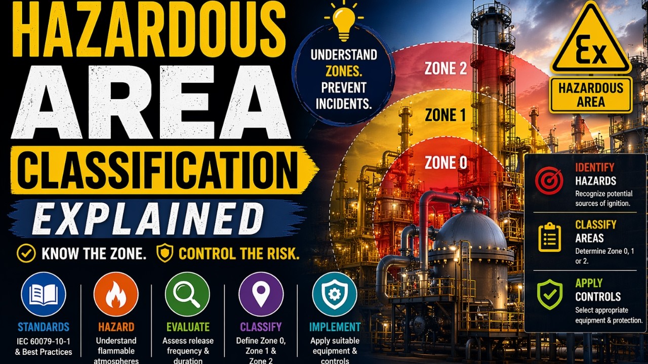 Hazardous Area Classification Explained/Safety in Hazardous area #safety #hazard #india #africa #usa