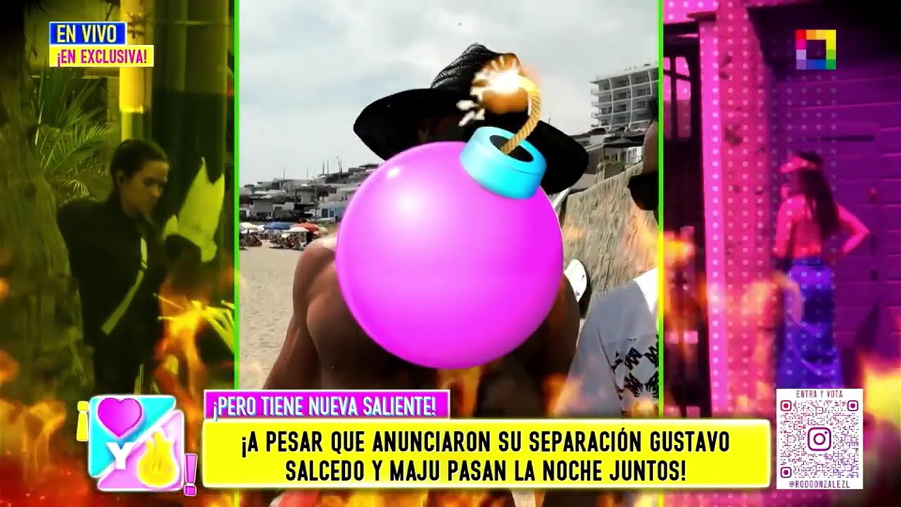 Amor y Fuego - FEB 09 - ¡A PESAR QUE ANUNCIARON SU SEPARACIÓN GUSTAVO Y MAJU PASAN LA NOCHE JUNTOS!