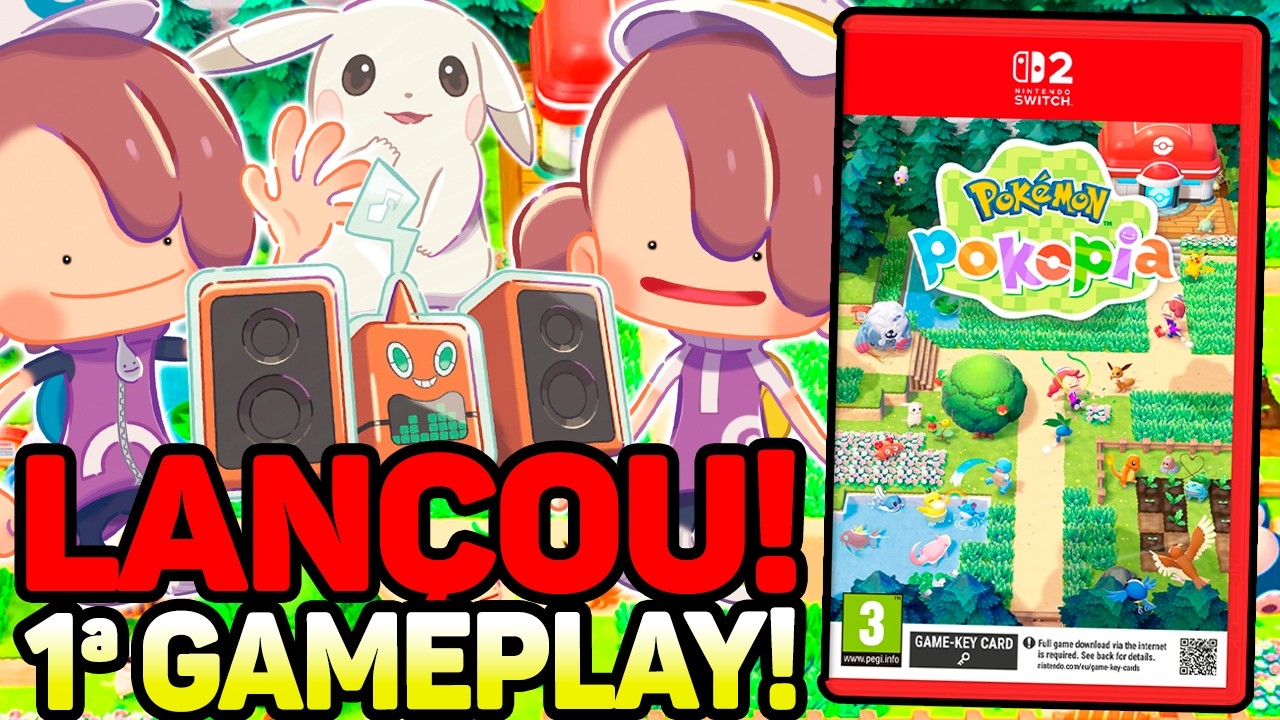 LIVE DE LANÇAMENTO DO POKÉMON POKOPIA !!