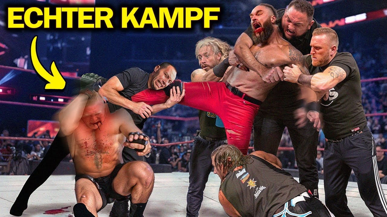 WWE-Matches, Die Sich In Echte Kämpfe Verwandelten