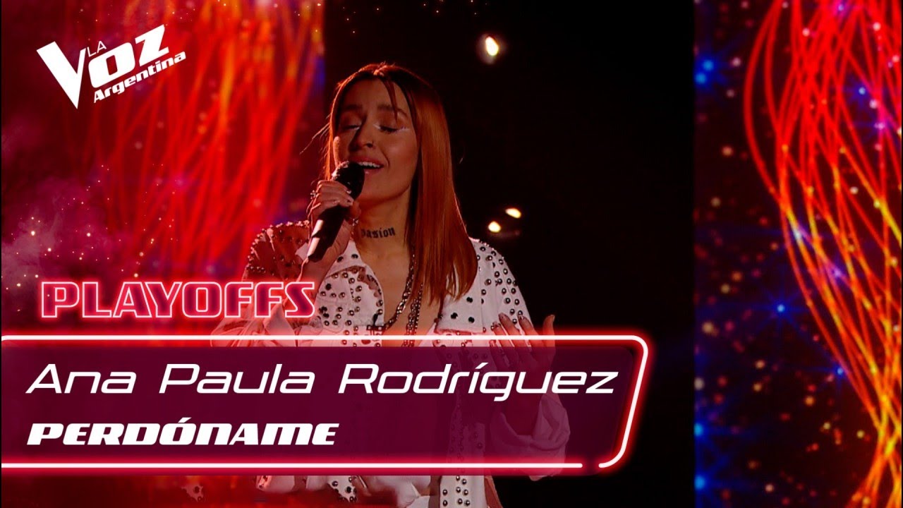 #TeamMontaner: Ana Paula Rodríguez - “Perdóname” - Playoffs - La Voz Argentina 2021