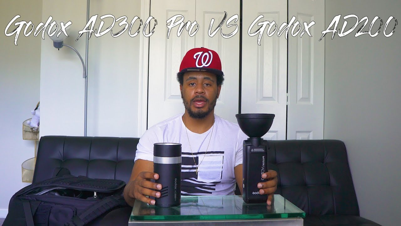 Godox AD300 Pro vs Godox AD200 Hands On Review and Comparison | Is it Worth the Money?
