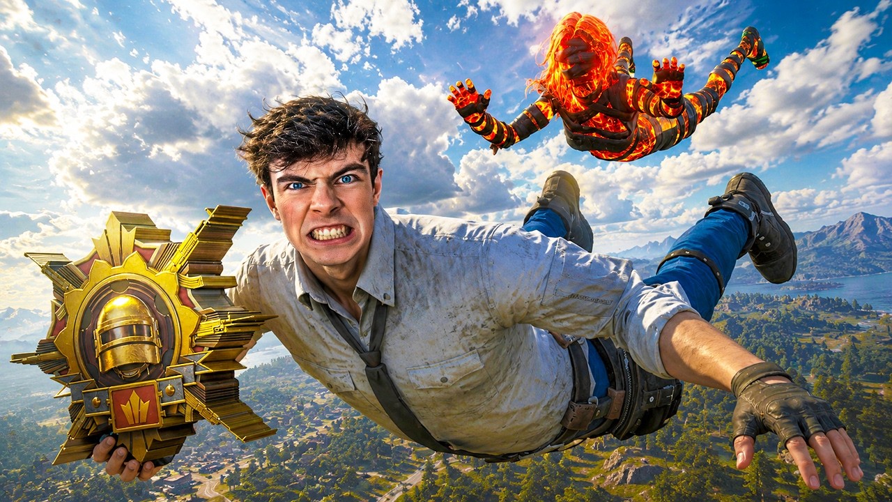 Я прошел путь от БРОНЗЫ до ЗАВОЕВАТЕЛЯ в PUBG MOBILE...