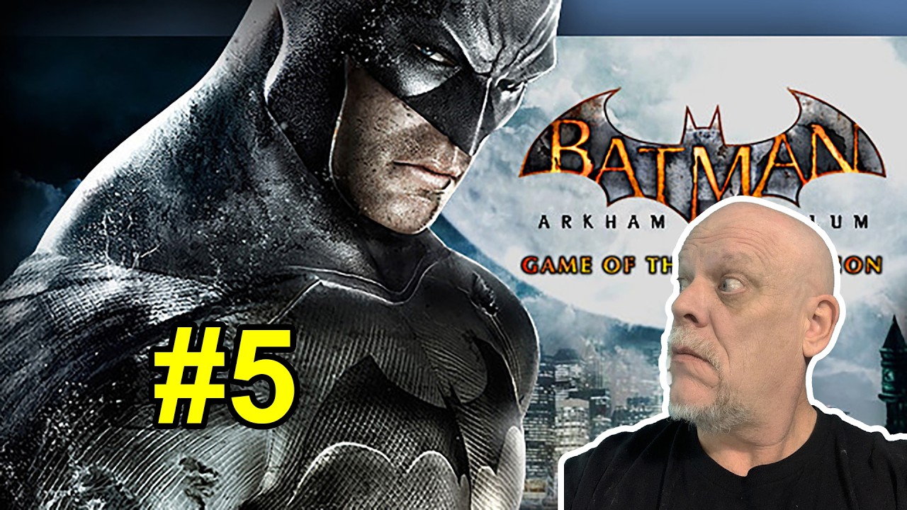 BATMAN: ARKHAM ASYLUM Gameplay #5 - Crock Upcoming?!