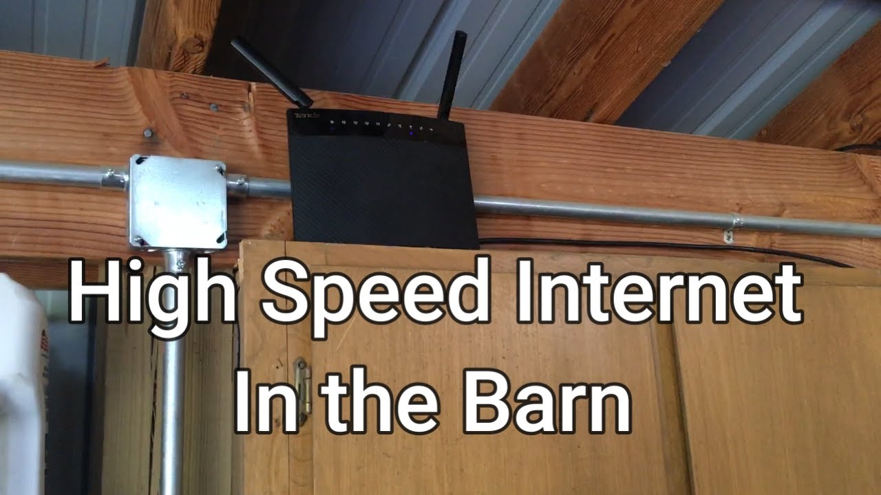 WIFI in your Pole Barn