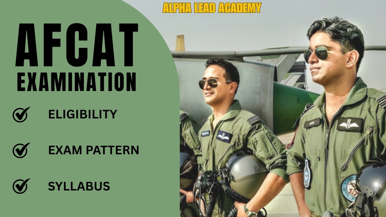UPSC Air Force Common Admission Test (AFCAT) 📝 Syllabus, Pattern & Best Strategy to Crack It!