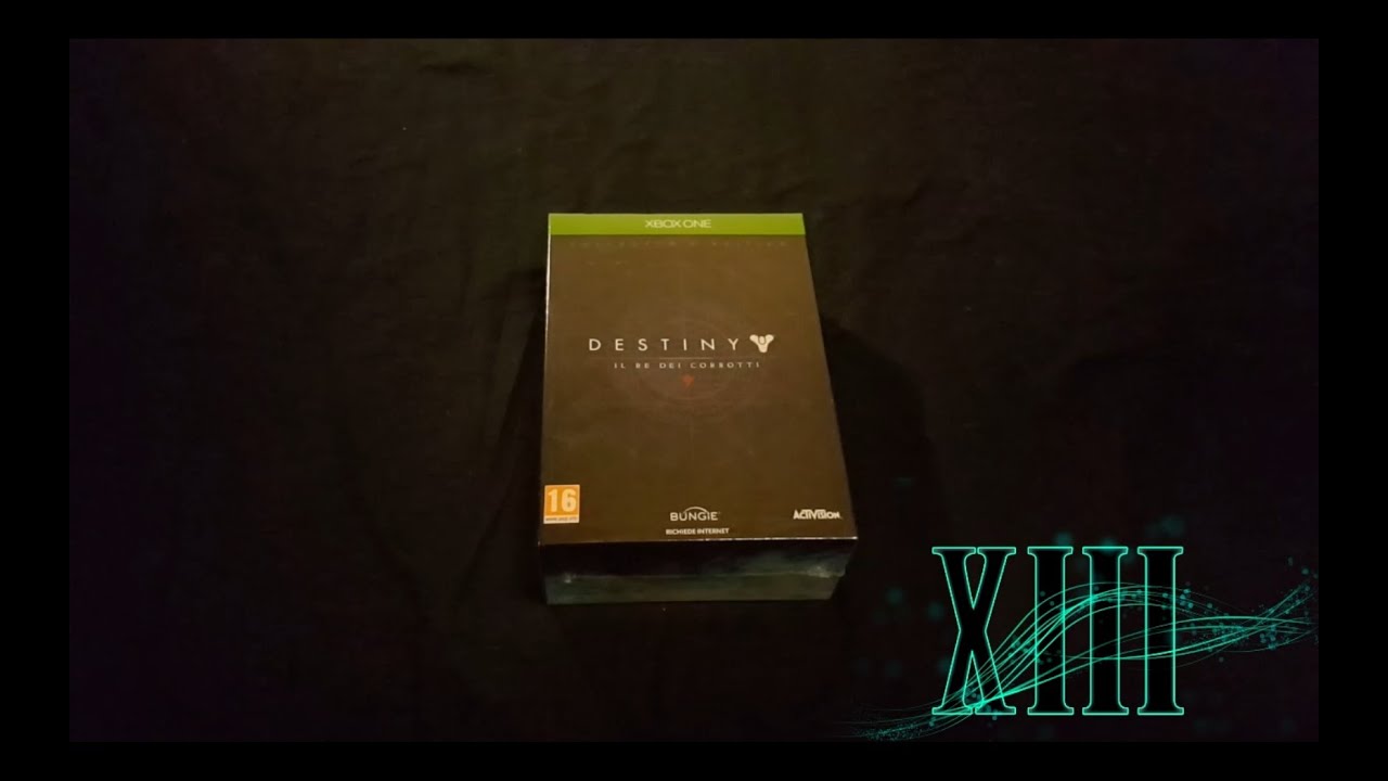 Destiny Il Re dei Corrotti - Collector's Edition - Unboxing ITA
