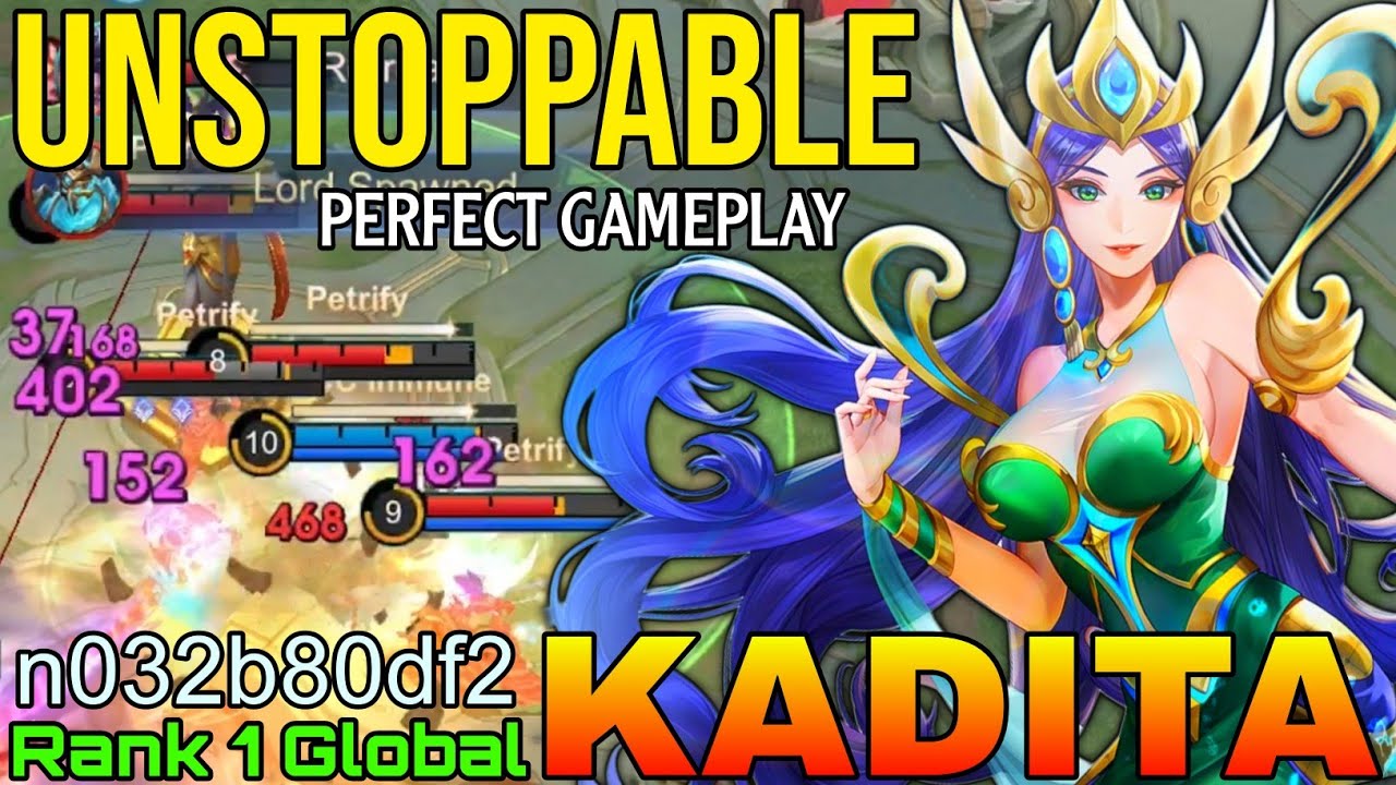 Unstoppable Kadita Perfect Gameplay - Top 1 Global Kadita by n032b80df2 - Mobile Legends