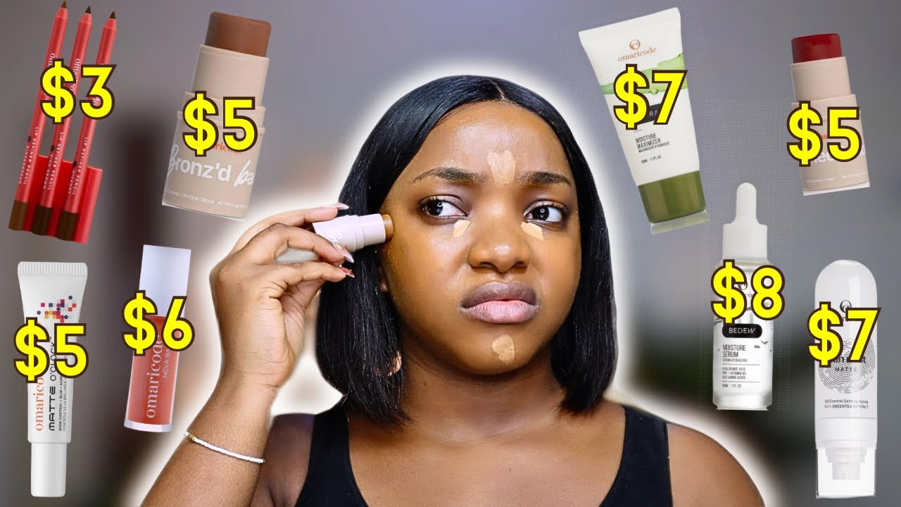 Testing New Nigerian Makeup! Honest First Impressions & Review