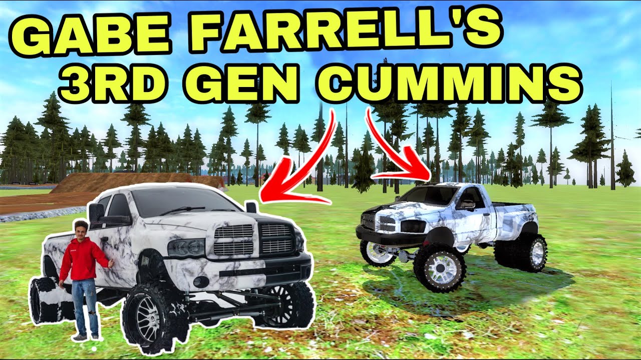 Offroad outlaws BUILDING GABE FARRELL'S 3RD GEN CUMMINS *FULL BUILD* (HOW TO)