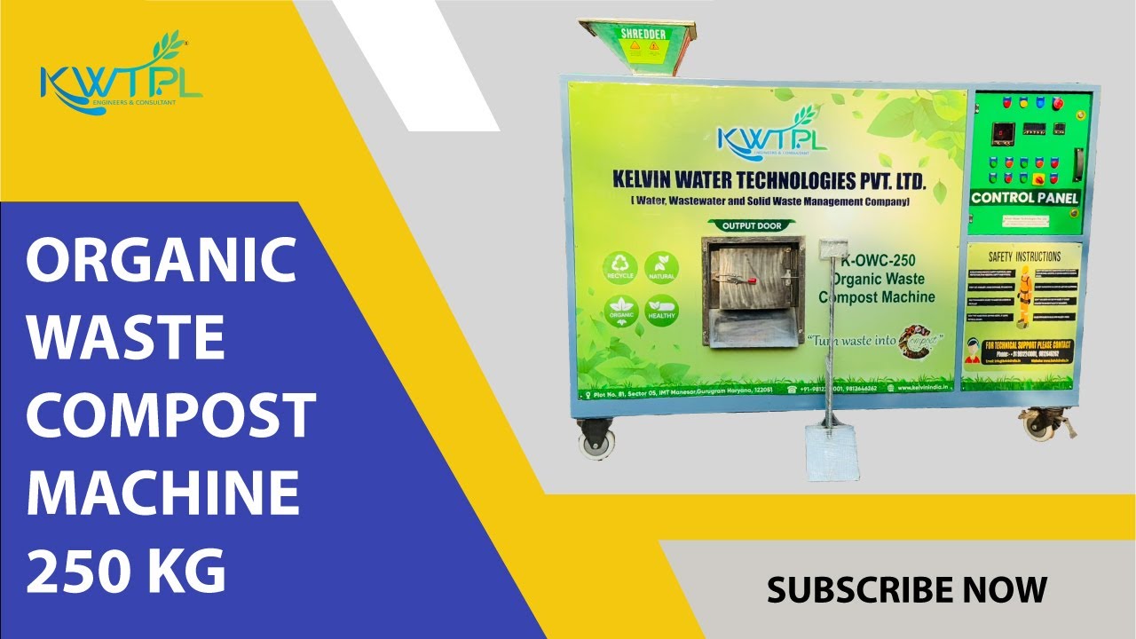 Fully Automatic Organic Waste Composter Machine