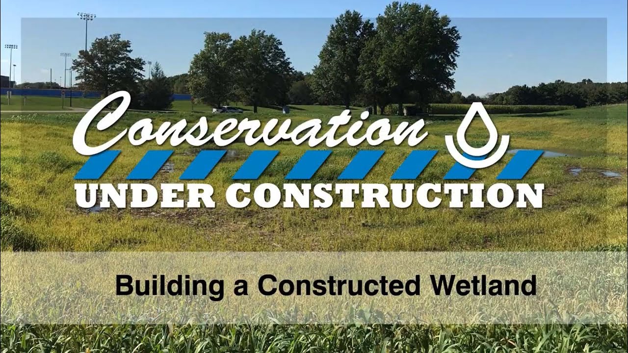 ILNRCS   Building a Constructed Wetland for Better Water Quality