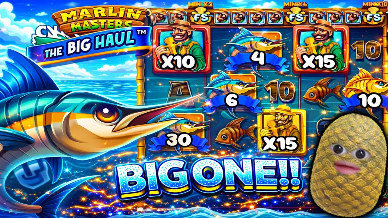 สล็อตpp MARLINE MASTERS THE BIG HAUL  ปึ้บปั้บรับโชคกันไปโว้ยยย 😱 !!