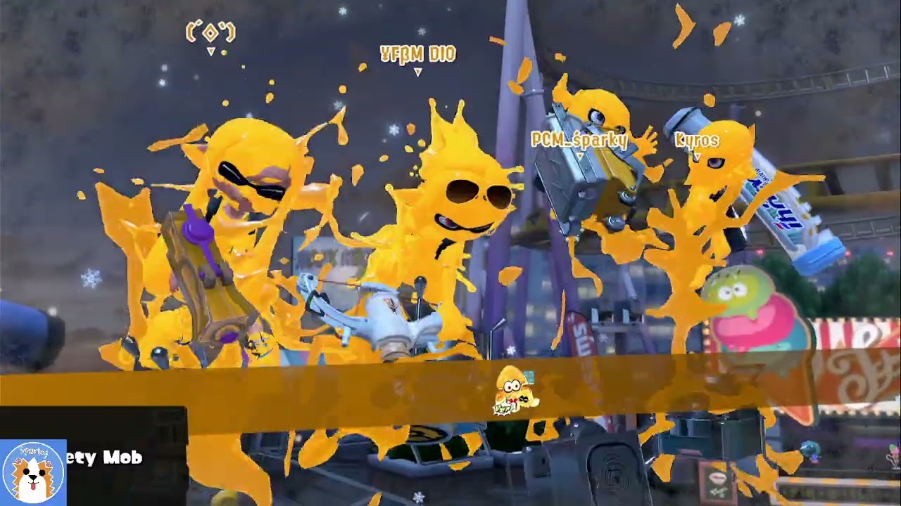 Team family for the frosty fest PART 1 | Splatoon Gameplay #412