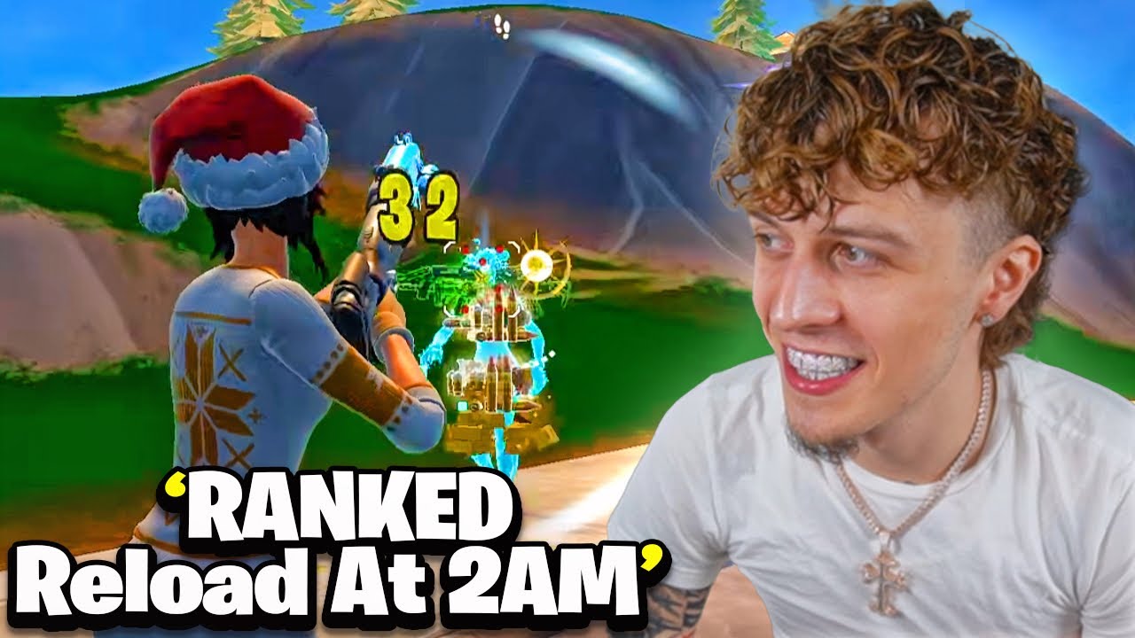 Shvfty Plays RANKED Reload On Fortnite At 2AM.. (FUNNY)