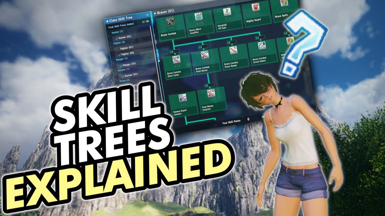 [PSO2:NGS] Class Skill Tree Guide