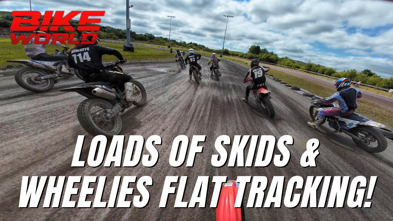 Chris Does Flat Track | Loads Of Skids & Wheelies Vlog!