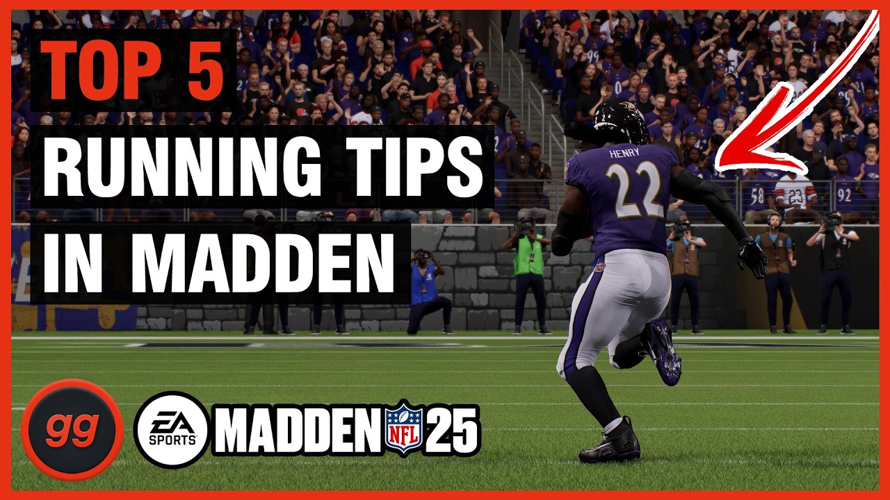 Top 5 Tips to MASTER the Run Game in Madden 25!