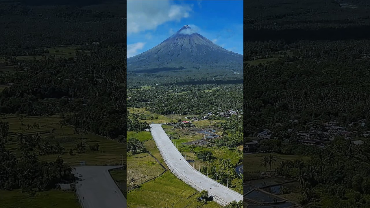 World's Perfect Cone?  Mayon Volcano! #mayonvolcano #philippinestravel  #volcanoadventure