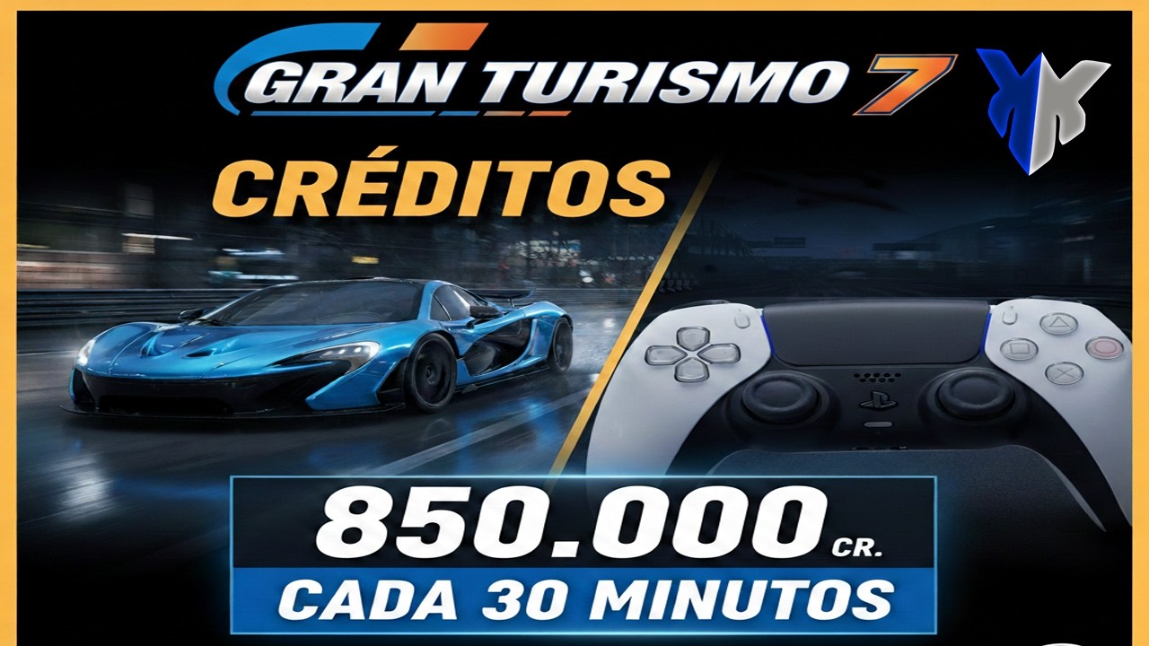 ✅ TRUCO DEFINITIVO GT7: 850.000 CR. en 30 MINUTOS | Guía RÁPIDA y FÁCIL 💯