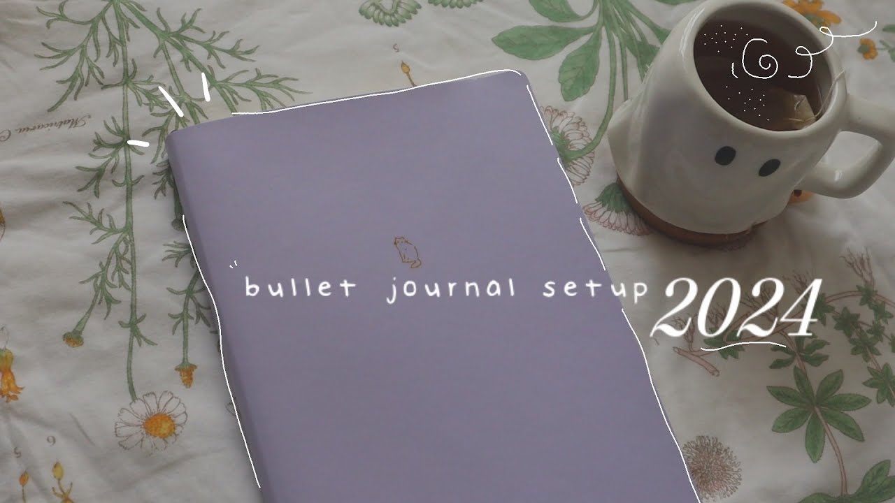 Мой план действий для Bullet Journal на 2024 год ⋆｡˚☽˚