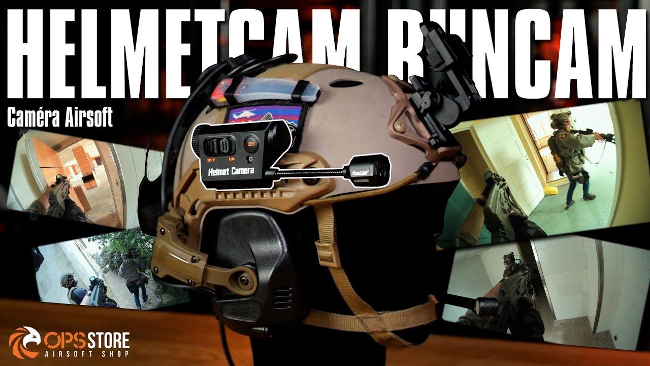 HELMETCAM RUNCAM - La Solution Ultime pour Capturer vos parties Airsoft ? [ENG SUB]
