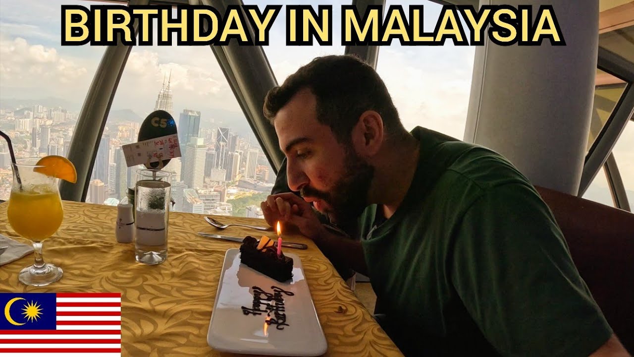 Kuala Lumpur 360 rotating Restaurant! ARAS Restaurant KL Tower