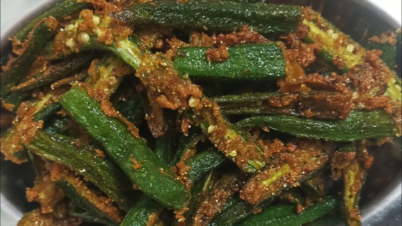 🙏😋 कुरकुरी भिंडी फ्राई, 🔥 एक बार बना लेंगे तो बार-बार फरमाइश होगी, # bhindi fry #viral