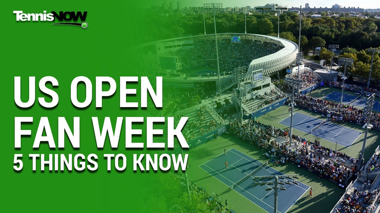US Open Fan Week: 5 Facts To Know