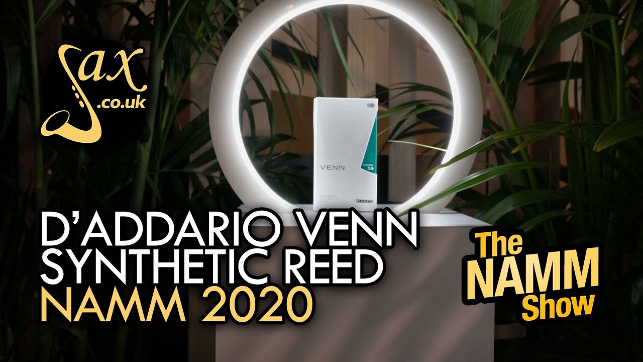 D'Addario Venn Synthetic Reed