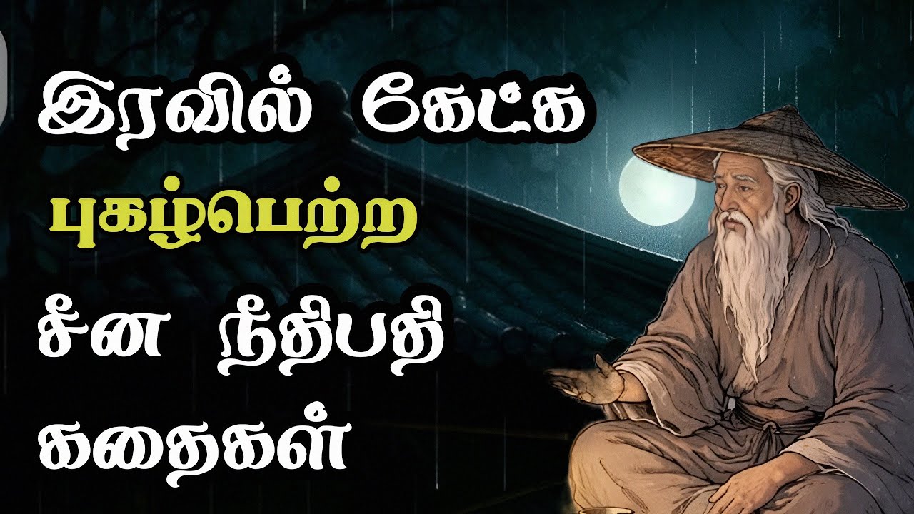 இரவில் கேட்க புகழ்பெற்ற சீன நீதிபதி கதைகள்/World famous moral stories Tamil/TrendyTamili 