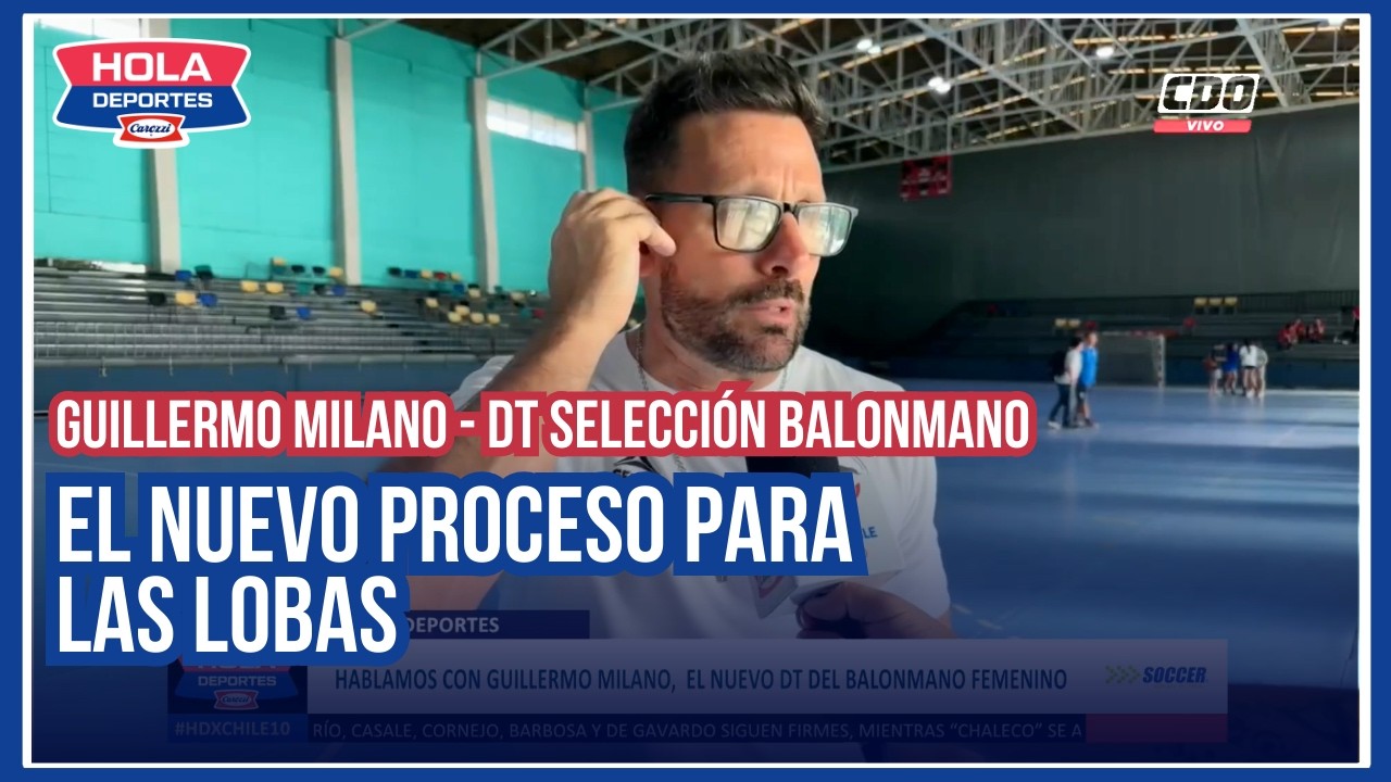 Guillermo Milano, el exitoso técnico argentino que tendrá la selección chilena femenina de balonmano