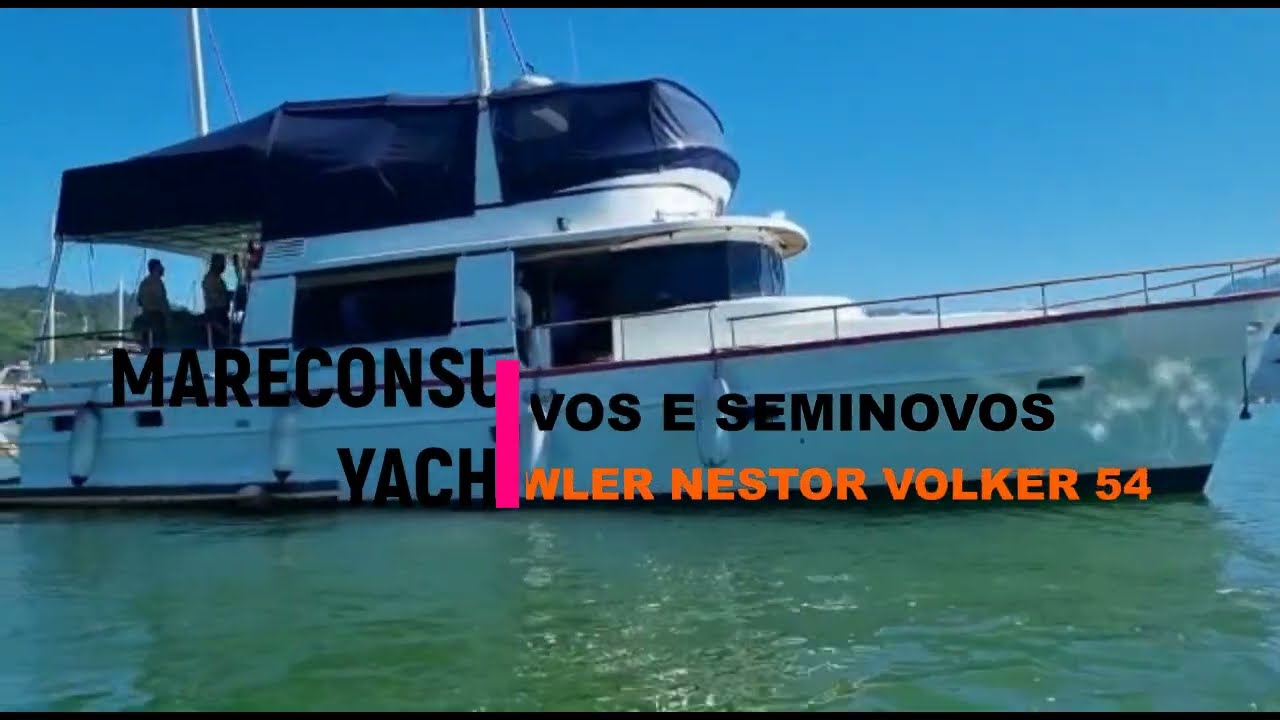 Mareconsult Yachts - Trawler Nestor Volker 54 2001 A venda