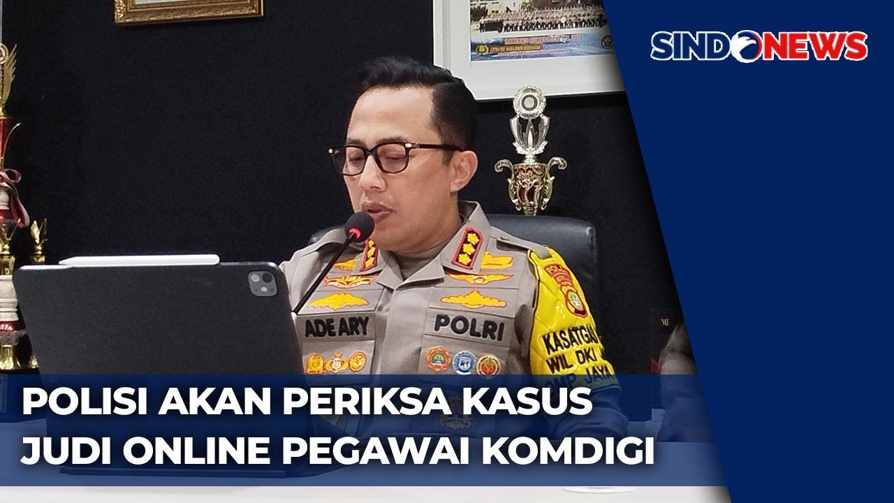 Polisi akan Periksa Kasus Judi Online Pegawai Komdigi - Sindo Prime 12/11