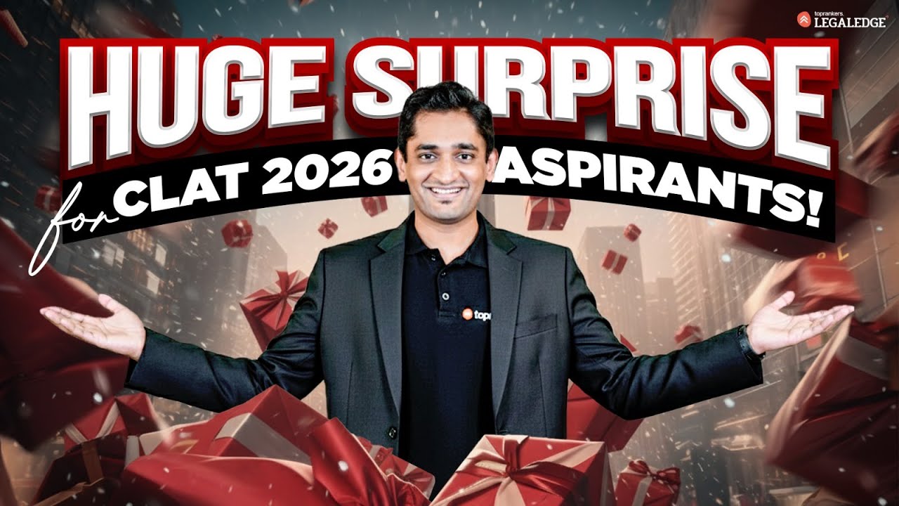 CLAT 2026: The BIGGEST Surprise Reveal LIVE! Don't Miss This
