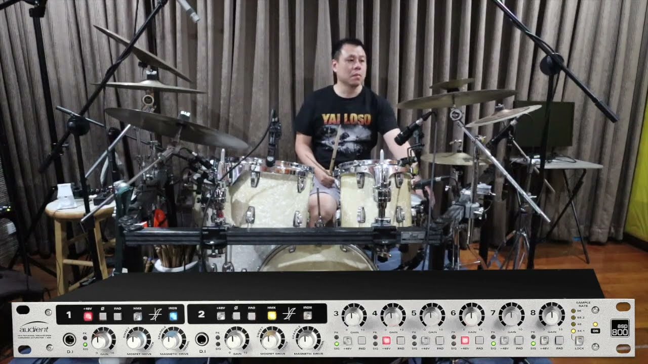 Audient ASP800 Preamp  ยกระดับ Sound กลอง