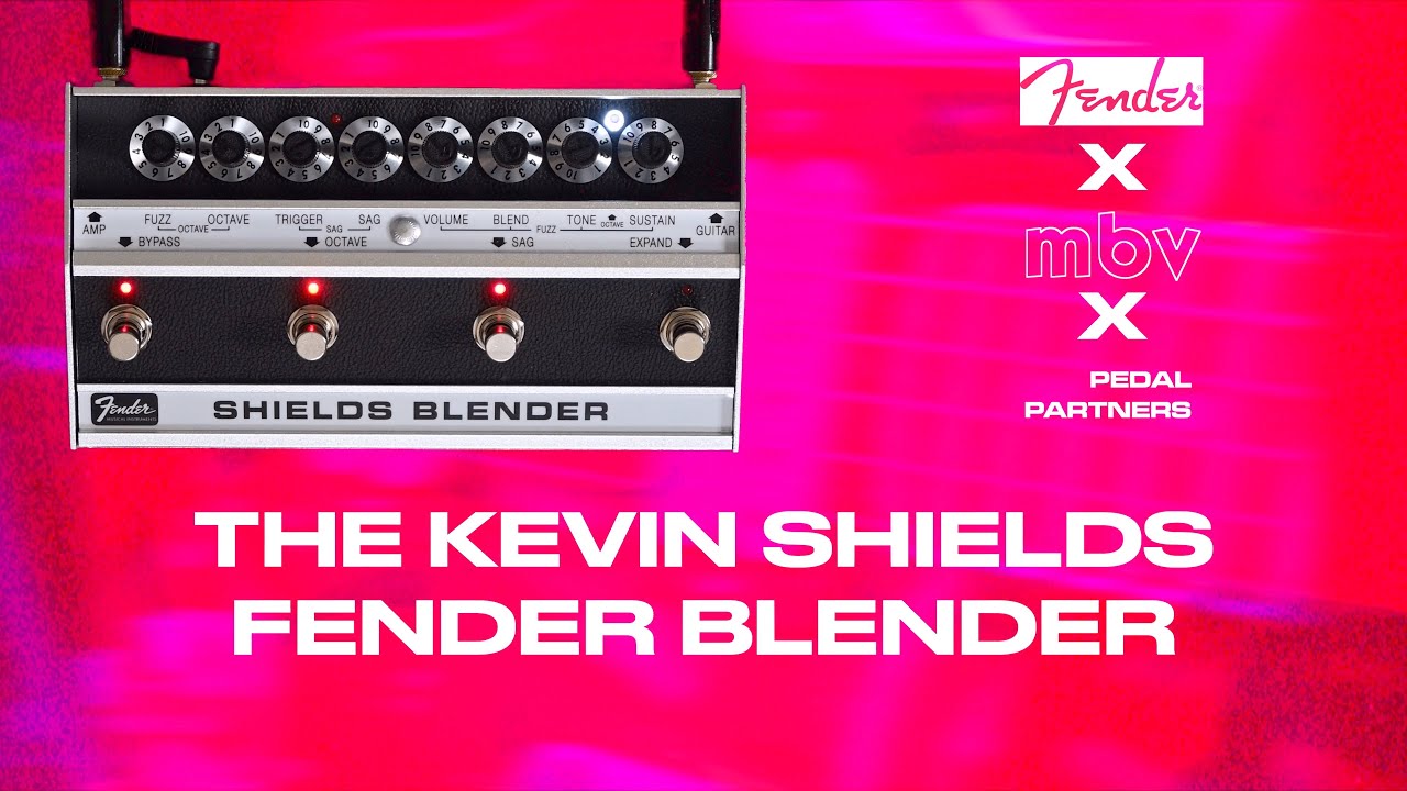 The Fender Kevin Shields Blender Fuzz | Подробная демонстрация Shoegaze