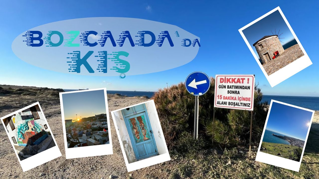 Bozcaada'da Kış 🌊 | Bozcaada'nın Kış Büyüsü: Adanın Sessiz Güzelliği 🍃