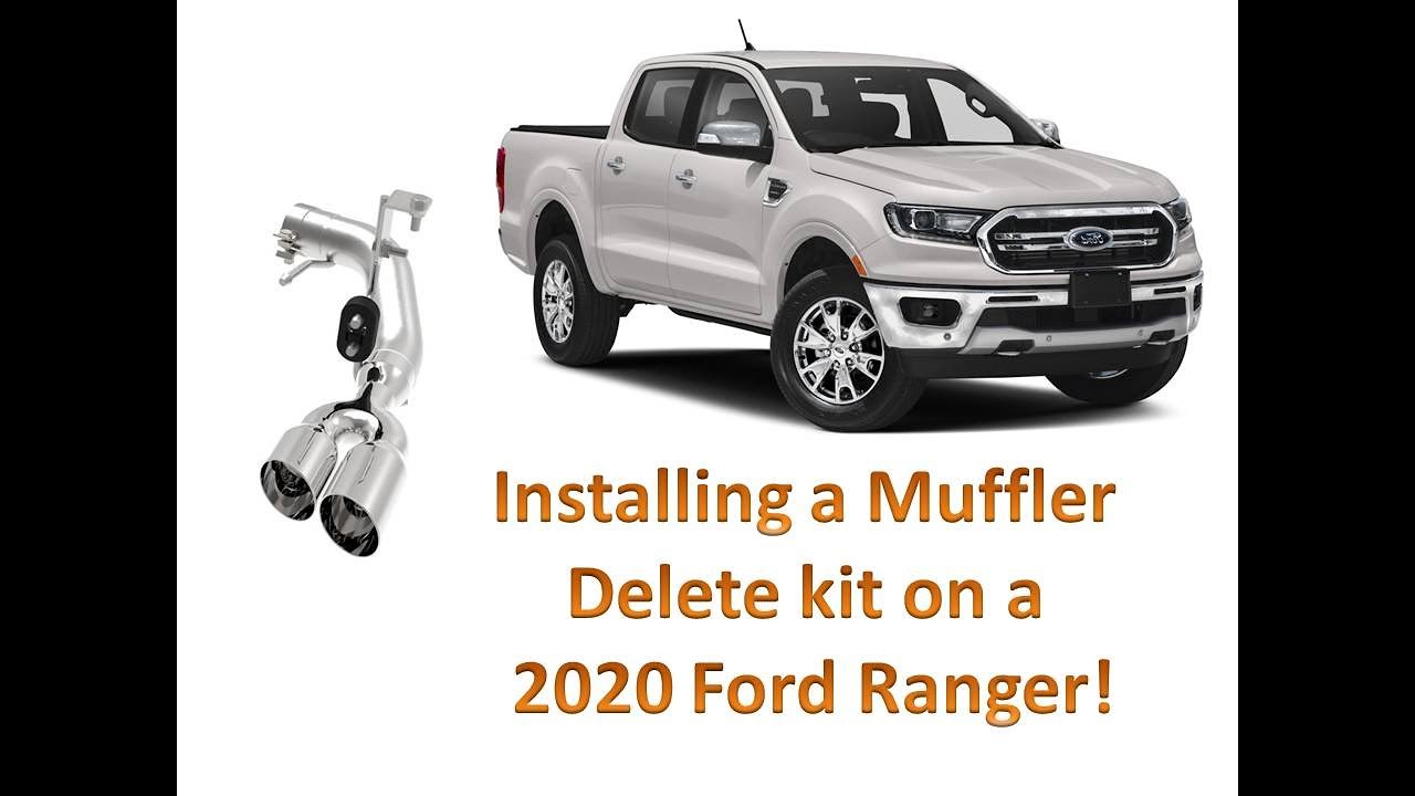 How to Delete your Muffler on a 2020 Ford Ranger