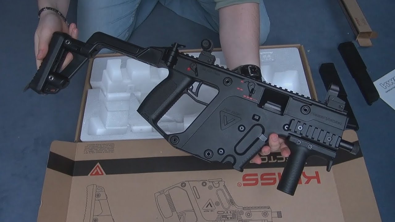 (Airsoft) Unboxing the KRISS Vector KWA - KhanSeb