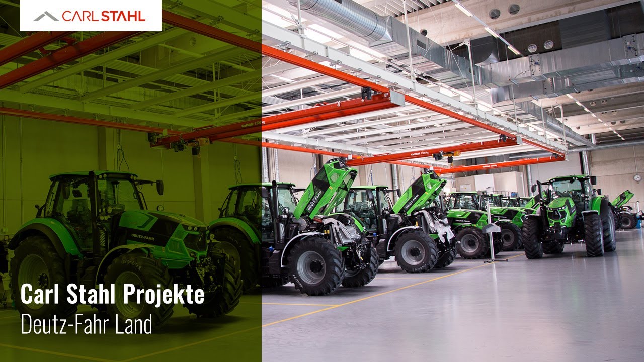 Carl Stahl Projekte - DEUTZ-FAHR LAND | Carl Stahl GmbH