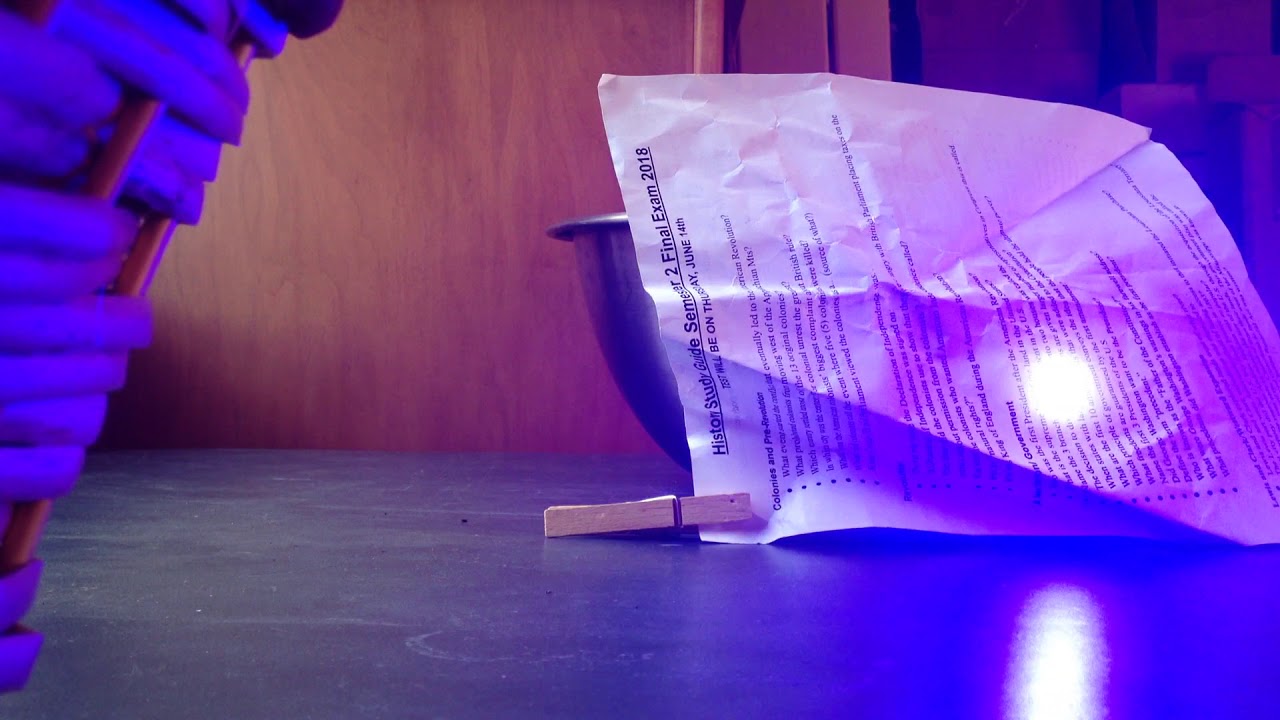Burning My Homework With a Thor M II Laser