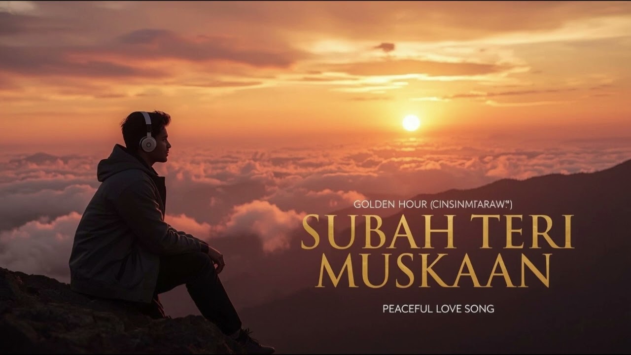 🌅 Subah Teri Muskaan – Peaceful Hindi Love Song | Romantic Bollywood Lofi Mix