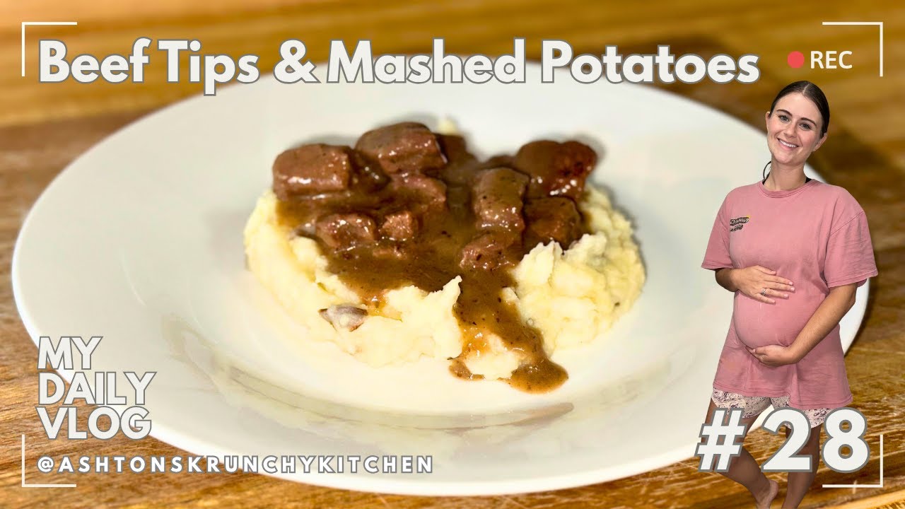 Day 28: Instant Pot Beef Tips & Gravy - Easy & Delicious!