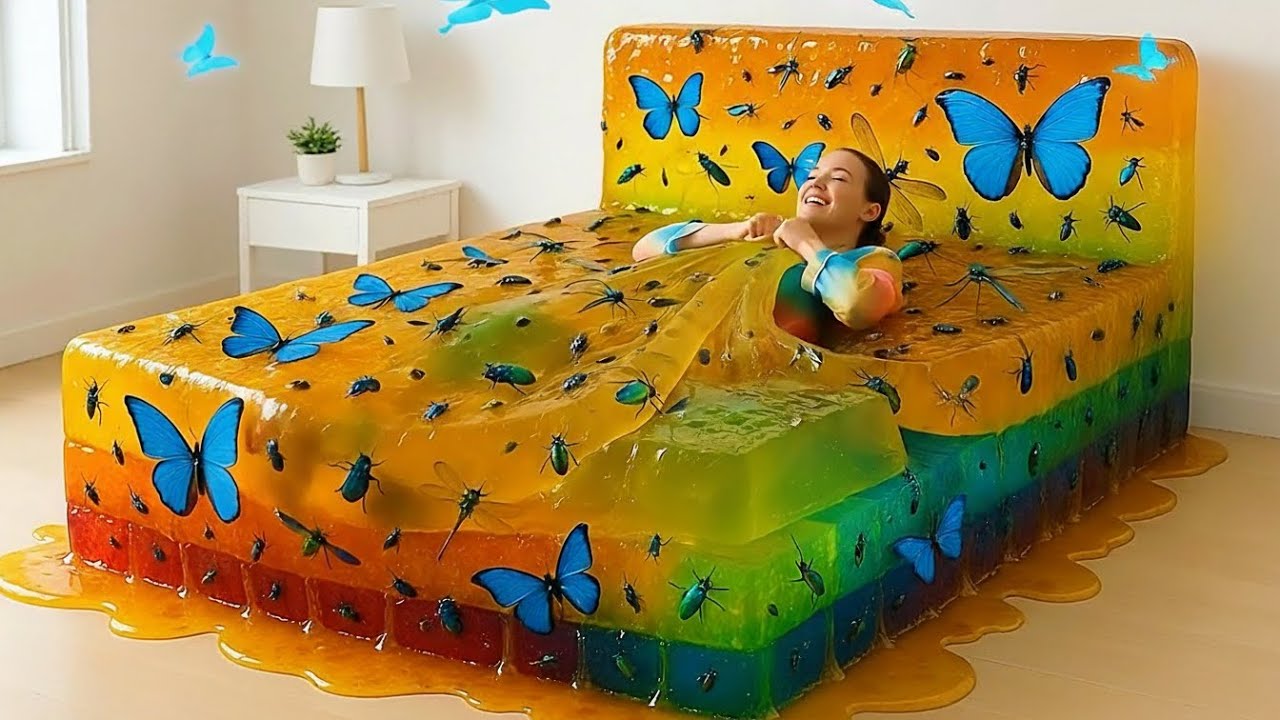 Which Crazy Bed Would You Choose? 🦋✨ | Latest Oddly Satisfying AI ASMR