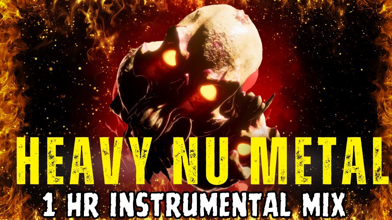 1 HOUR HEAVY NU METAL INSTRUMENTALS For Workouts & Gaming!