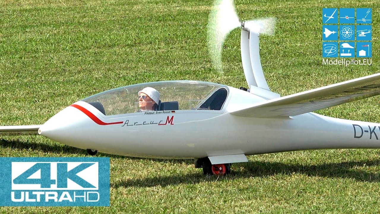ARCUS M 1:3 RADIM HORKY RC GLIDER SVEN RÜSSEL SCALE ORBIS 20'' KTW THOMA MODELLTECHNIK [4K]