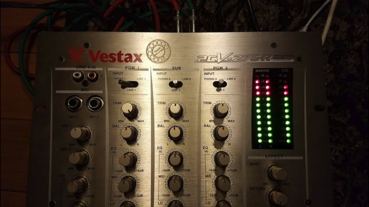 Danieldialatone Vestax PCV-275 isolator bypass